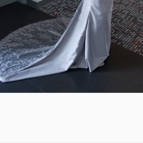 Grey Formal Dress - Picture 5 of 5